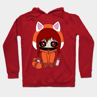 creepypasta red panda (nurse ann) Hoodie